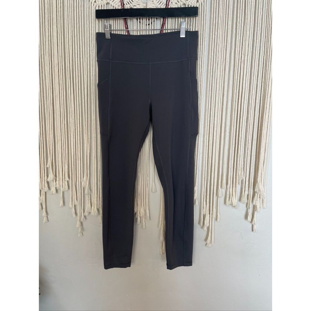 Lululemon Dark Gray Leggings with Pockets